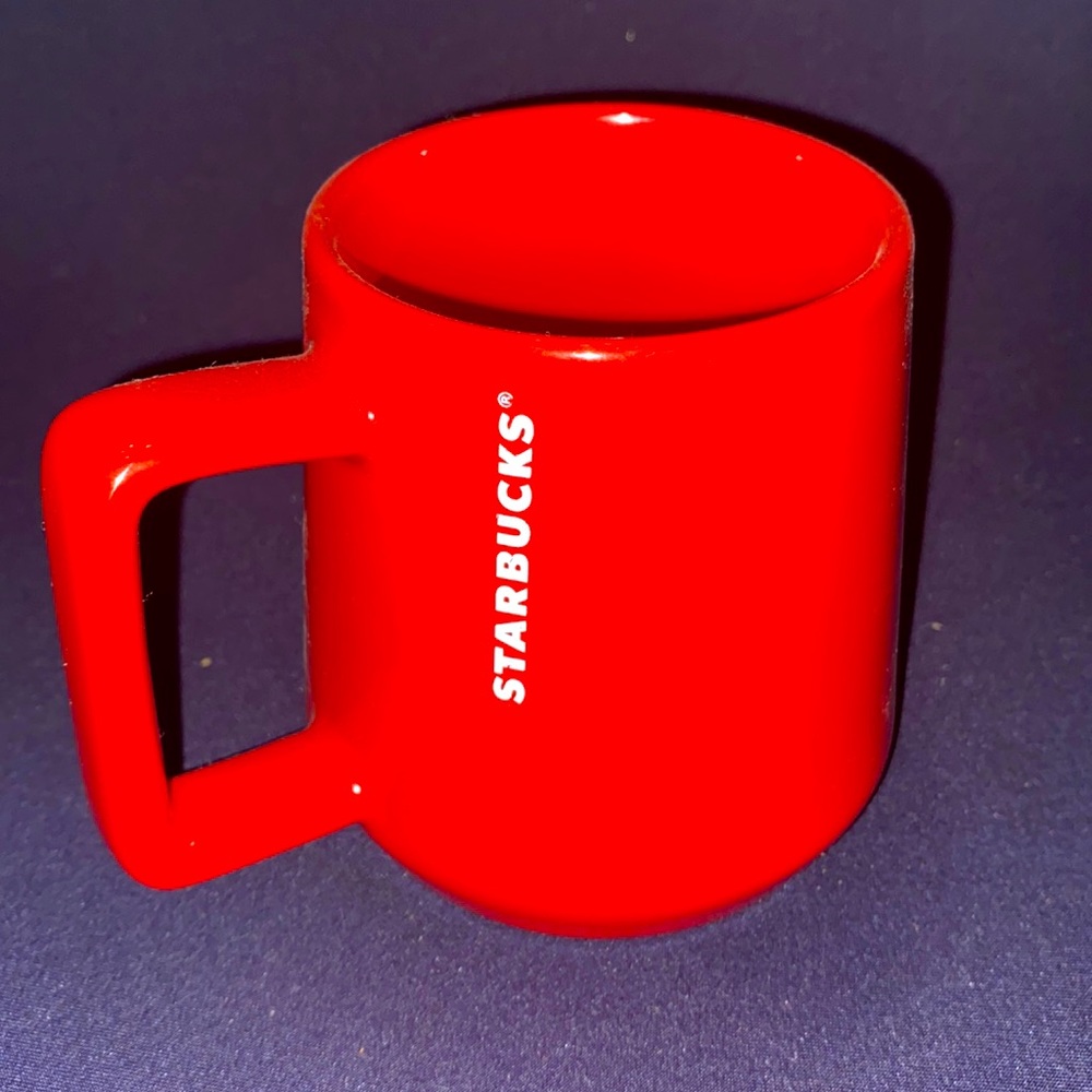 Starbucks Ceramic Mug Hand Warmer Wording - Picture 1 of 5